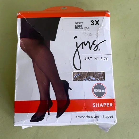 Just My Size Accessories New In Box Jms Nude Tights Poshmark